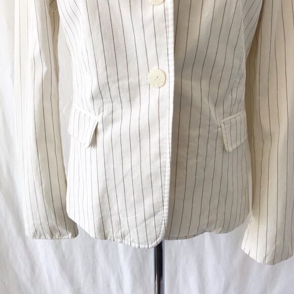 Faconnable pinstripe blazer size 2 - Picture 4 of 10